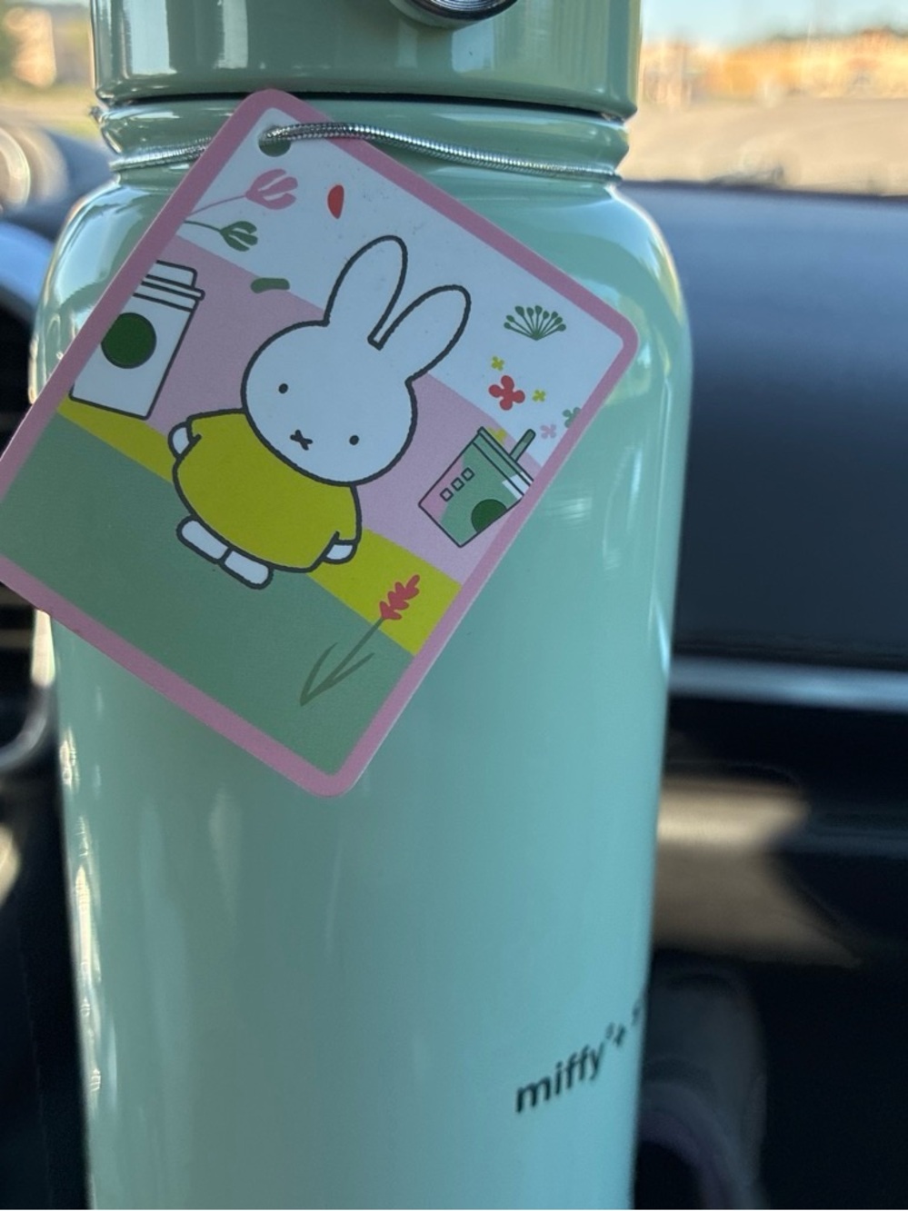 Starbuck and Miffy Stainless Bottle - Mint